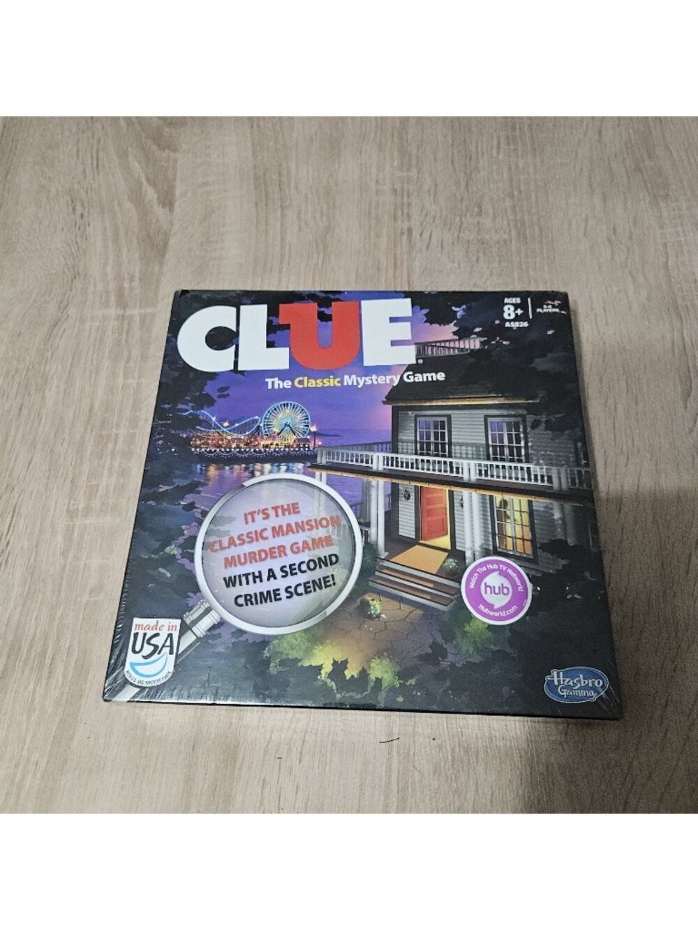 Clue Board Game 2013 Edition w/ 2 Versions: Classic Mansion Game & Boardwalk New